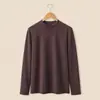 Fábrica de Roupas Fonte 26 Novo Outono Tamanho Grande Feminino Térmico Espesso Camada de Base Oem/Odm Personalização a Partir de Fotos para Pedidos Pequenos