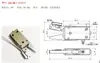 Pinza Robótica Mini Pinza Skj-Em-12-C/Es-08/Ex-20-C Abrazadera de Boquilla