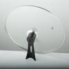 Suministro Directo de Fábrica Wok Doméstico Tapa de Olla Transparente Visible Vidrio Templado Tapa de Vidrio Vertical 32cm Tapa Universal