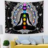 Tapiz de Datura transfronterizo para colgar en la pared, tela decorativa impresa digitalmente, tela de fondo para transmisión en vivo, tapiz de cabecera