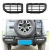 Adequado para Jimny 2018+ Jimny Jb64 Jb74 Guerreiro Negro Capa de Maçaneta Externa Modificada Capa de Farol