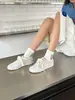 Zapatillas de entrenamiento retro de retazos alemanas para mujer, nueva colección primavera/verano 2026, zapatos planos casuales, diseño versátil con cordones, transpirables y cómodos