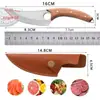 Faca Longquan para Desossar e Dividir, Faca Multifuncional para Matar Porcos, Faca Especial para Desossar para Açougueiro para Matar Porcos, Faca para Açougueiro ao Ar Livre