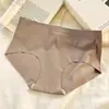 Nueva Ropa Interior de Yoga y Fitness Sin Costuras 7A para Mujer, de Cintura Media, Alta Elasticidad, Color Sólido, Sin Rozaduras, Calzones Deportivos para Niñas, Tallas Grandes