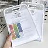 Bolsa de Armazenamento Vertical com 13 Compartimentos, Porta-Provas Multicamadas, Bolsa Sanfonada, Bolsa Transparente de Alto Valor com Desenho Pacha Dog