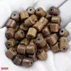Contas Soltas de Sândalo, Contas Cilíndricas de Sândalo Preto e Sândalo Verde 6/8mm, Acessórios para Miçangas de Pulseira Artesanal DIY para Crianças