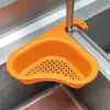 Cesta de drenaje estilo cisne para cocina, cesta colgable con filtro de basura, red de filtro de agua, escurridor de frutas y verduras, cesta de drenaje separada