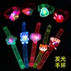 Novo Relógio Luminoso Criativo Dos Desenhos Animados com Flash Pulseira Pulseira Empurre Presente Infantil Mercado Noturno Tenda Pequenos Brinquedos