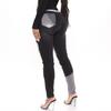 Nrouje Novo Jeans Slim Fit Francês Amazon E-Commerce Produtos Europeus Modelador o Ano Todo Fábrica Xintang Jeans para Mulheres