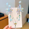 Accesorios para el Cabello de la Dinastía Han para Niñas, Tocado de Estilo Antiguo, Nueva Cadena para la Frente Chinoiserie, Borla de Princesa Súper Hada, Accesorios para el Cabello para Niños