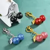 Venta Directa de Fábrica Personalizada Llavero de Cereza Colgante para Bolso Accesorios para Bolsos de Mujer Llavero de Coche Exquisito Venta Caliente Transfronteriza