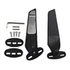 Accesorios para motocicleta: Espejo retrovisor de ala fija panel de espejo grande adecuado para espejos retrovisores modificados de pala de viento Kawasaki y Yamaha