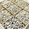 Carcasa acrílica tipo guijarro pequeño irregular con forma natural, cuentas para cadena de teléfono móvil hecha a mano DIY, accesorios para collar, venta al por mayor