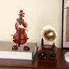 Adornos de Fonógrafo Clásico, Cajas de Música Creativas de Escritorio, Muebles Decorativos, Decoraciones Nostálgicas para el Hogar, Regalos de Nicho