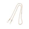 Accesorios de equipaje directos de fábrica cadena de cuentas redondas bolso de cadena DIY cadena bolso de mensajero de hombro cadena de hebilla de langosta de metal