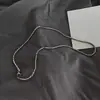 Cadena de martillo de acero de titanio para hombre, collar simple y moderno de hip-hop, cadena para la clavícula de estilo fresco y versátil, accesorio personalizado de estilo callejero para mujer