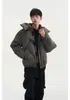 Moda Tendência Literária 2026 Inverno Novo Jaqueta Acolchoada de Algodão de Alta Qualidade Casaco de Algodão Masculino Novo Popular