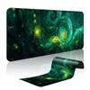 Alfombrilla de ratón Cielo estrellado Universo Grande para Gaming Antideslizante Gruesa Borde Sellado Alfombrilla de escritorio para teclado de computadora
