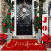 Alfombra de casa de diatomeas con ambiente decorativo navideño estilo Ins, resistente a la suciedad y antideslizante para la puerta de entrada
