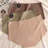 Roupa íntima sem costura para mulheres com forro antibacteriano 7A seda de amoreira para meninas esportes yoga sem apertar o quadril shorts de seda gelada cintura média para mulheres