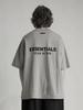 Otoño25 Essentialszone High Street Serie Navideña Cuello Redondo Holgado Camisetas de Manga Corta para Hombre y Mujer Modernas
