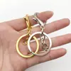 Anillos para Llaveros al por Mayor, Colgantes de Metal, Pinzas para Perros, Ganchos para Puertas, Broches de Langosta, Juego de Tres Piezas, Accesorios para Joyería DIY Chapados que Conservan el Color
