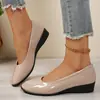 Comercio Exterior Tallas Grandes Transfronterizo Otoño 2026 Nuevo Mocasines de Boca Baja Estilo Zapatos de Trabajo Slip-on Cuatro Estaciones Cómodos Zapatos para Mujer