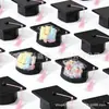 Caja de Dulces con Forma de Sombrero de Temporada de Graduación Creativa Transfronteriza, Caja de Regalo Creativa, Regalo Perfecto para Regalar, Personalizado y Moderno