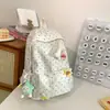 Mochila estilo ins de estilo japonés para estudiantes universitarias, simple y linda, adecuada para chicas jóvenes, estudiantes de secundaria y chicas con un ambiente fresco y juvenil
