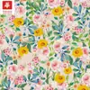 Verão 40 algodão estampado pequeno floral pastoral roupas femininas camisa infantil tecido em estoque atacado