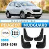Adequado para Peugeot 3008 2013-2015 Comércio Exterior Transfronteiriço Para-lamas de Lama Aba de Lama para Pneus de Carro