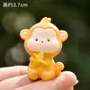 Doze Zodíacos de Resina Pequenos Enfeites Micro Paisagem Criativos Enfeites de Mesa Animal Artesanato Chinês Enfeites de Carro