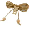 Jarrón de Madera con Accesorios Florales, Adornos Colgantes, Corazón, Conejo, Mariposa Decoración DIY, Madera Minimalista Moderna