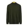 Suéter Básico de Punto Cálido de Invierno para Hombre y Mujer, Cuello Alto Medio, Estilo Coreano, Ajustado, Multicolor