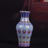 Vaso de Cerâmica de Jingdezhen Retrô Padrão de Flores Cálice Decoração Ornamentos Artigos Domésticos Turismo Antigo Antigo Porcelana