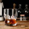 Vaso de Agua de Vidrio de Alto Valor Creativo para el Hogar Vaso para Café Americano con Hielo para el Hogar Vaso para Beber Jugo Vaso Apilable para Cerveza