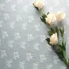 Suéter de Punto con Malla Bordada por Todas Partes, Tejido de Encaje Floral Pequeño para Capa Base de Mujer, Cardigan, Material para Vestido de Moda