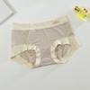 Nueva colección primavera-verano 2024 60 modal ropa interior para niña LOGO de epoxi cintura media que abraza las caderas cómoda ropa interior para mujer