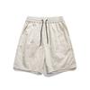 Shorts de Secagem Rápida Tecido Roupa Exterior Casual Americana Calças Cinco Pontos Calças Retas da Moda Comprimento Médio Calças Finas Cintura Média Calças Casuais