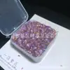 Cascalho misturado cor mágica cor AB vidro irregular quebrado imitação de metal minério quebrado arte de unha manual areia movediça fluxo material de cânhamo
