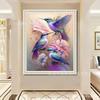 Nueva pintura de diamantes 5D diamante completo animal paisaje flores y pájaros hecho a mano diamante DIY comercio exterior superventas pintura decorativa Amazon