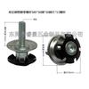 M8*15Mm Flor de Ciruelo Metralla Sin Soldadura Tubo Tapón Interior Hebilla Tuerca Tuerca de Sujeción Estrella con Tornillo