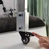 Unión Fija de Conexión Rápida para Ruedas, Unión para Estante Móvil, Tapón de Agujero Pasante, Conector de Rueda