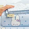 Sábana de algodón grueso engrosada pieza única, juego de funda de edredón para dormitorio de estudiante de dos piezas, colchoneta refrescante tradicional de lino para persona individual/doble juego de tres piezas