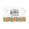 Fornecimento Direto da Fábrica Tecido de Fundo para Festa de Aniversário Celebração de Aniversário Infantil Parede de Fotos Balão Bolo Tema Cenário Decorativo