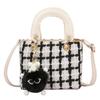 Bolsa de Lã com Design de Nicho 2022 Nova Bolsa Estilo Bolsa Feminina Outono Popular na Internet Bolsa Transversal Portátil Bolsa Daffy