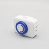 Enchufe con Interruptor Temporizador de 24 Horas Estilo Americano para Electrodomésticos y Luces de Jardín con Temporizador de Apagado Automático y Pantalla Digital