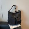 Bolsa Multifuncional de Ombro Único e Duplo de Uso Duplo, Bolsa Tote de Grande Capacidade, Bolsa Transversal Versátil para o Trabalho, Bolsa de Bordo para Mulheres
