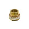 Conexão de Latão para Tanque de Água 4 Pontos/6 Pontos/ 1 polegada Dente Interno e Externo Interface de Entrada e Saída para Torre de Água Conexão de Drenagem para Tanque de Peixes Piscina