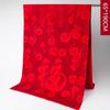 Nueva bufanda roja china cálida para otoño e invierno, reunión anual de estudiantes, actividades de regalo, gran bufanda roja, chal de doble uso
